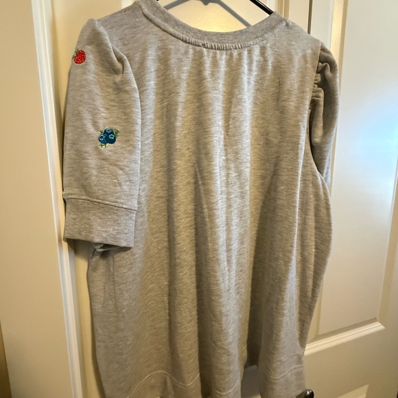 Jane + Delancey Gray Sweatshirt with Embroidered Berries - Picture 3 of 3